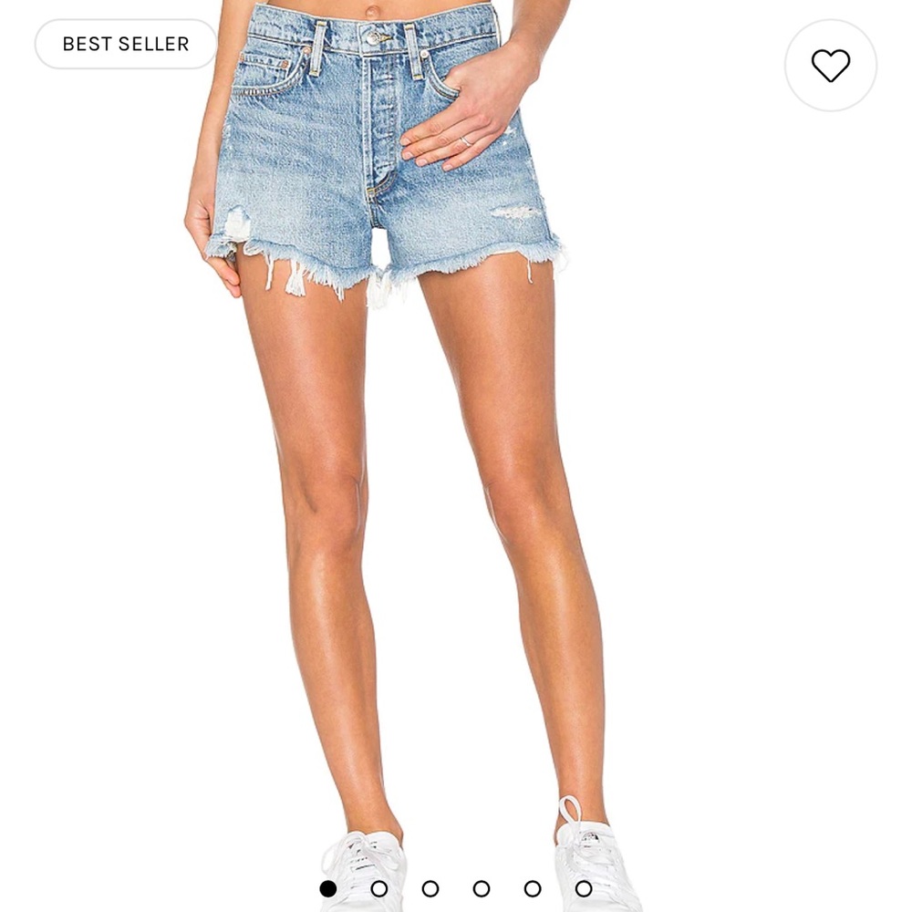 Agolde Parker Vintage Cut off Shorts new with tags